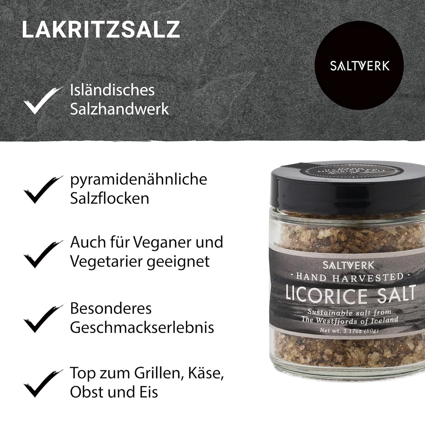 Lakritzsalz von Saltverk