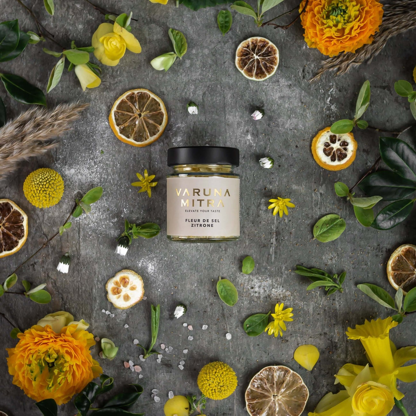 Varuna Mitra Fleur de Sel Zitronensalz Küche