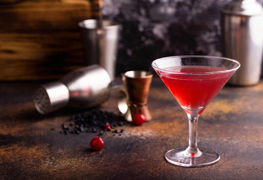 Martini Cocktail mit Lavasalz - Salzfreunde Onlineshop